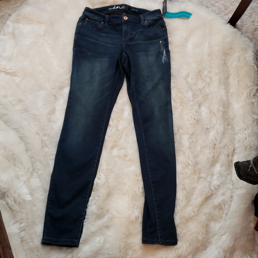 INC Denim Skinny Leg Curvy Fit Jeans